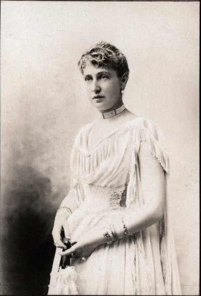 Portrait of Marie Alice Heine, Princess of Monaco by French Photographer